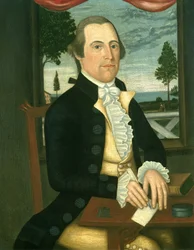 Capitaine Elisha Denison, vers 1790